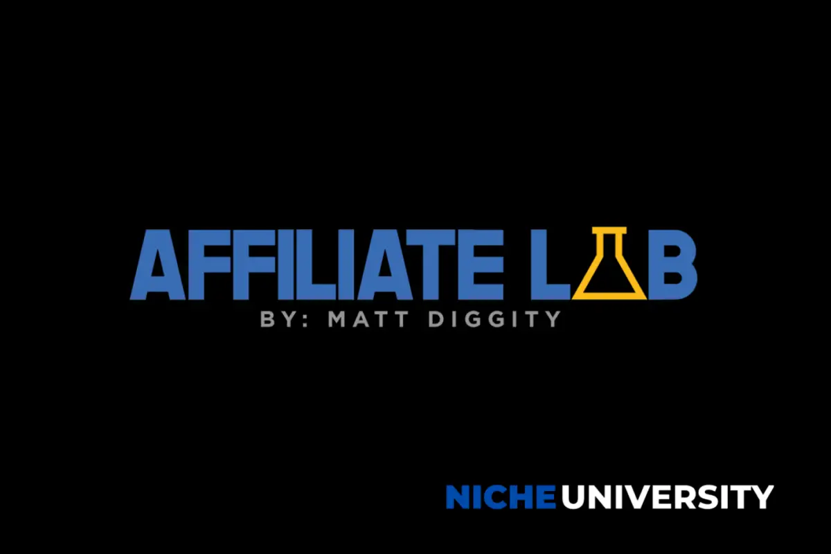 affiliate lab logo on a black background
